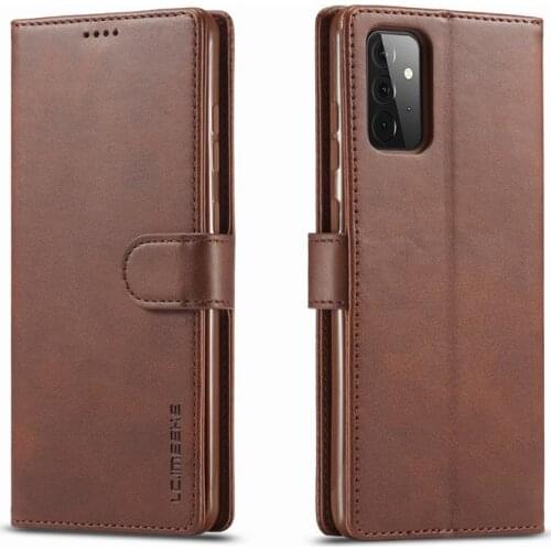 Cover Case For Samsung Galaxy A32 Multifunctional Luxury Flip Magnetic Closure Leather Wallet Bumper Phone Bag For Samsung A 32