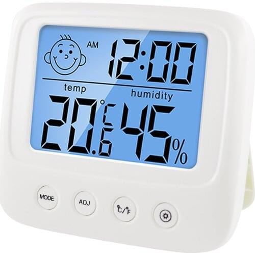 Digital LCD Indoor Convenient Temperature Sensor Humidity Meter Thermometer Hygrometer Gauge