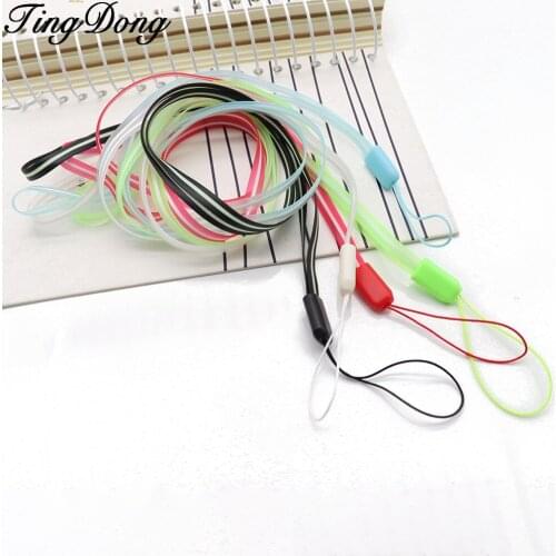 Mobile Phone Straps Clip Hanging Neck Ropes Lanyard for iPhone Flash Drives Keys Keychains Camera USB Holder ID Pass Card Holder