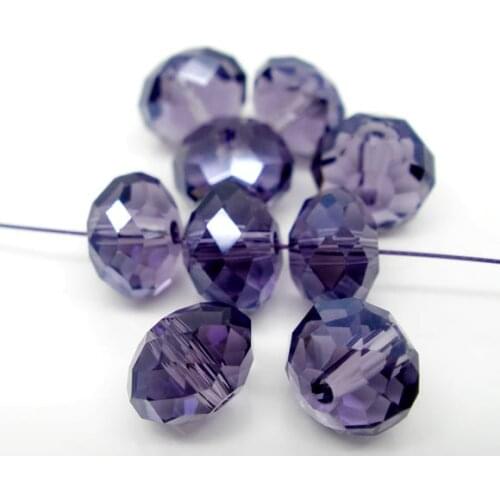 DoreenBeads 70 Created Crystal Quartz Faceted Rondelle Beads 5040 8x5.5mm(B03852), yiwu