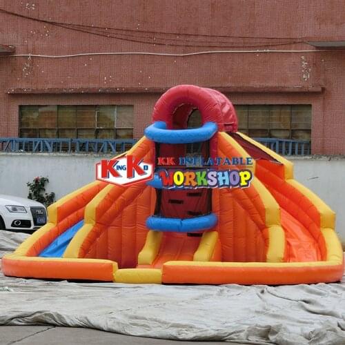 Malaysia Markets PVC Commercial inflatable water park for entertianing with water slide