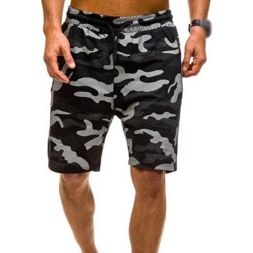 Mens Camouflage Shorts Casual Shorts Running Shorts Quick Drying Sport Shorts Gyms Fitness Bodybuilding Workout Pockets Short