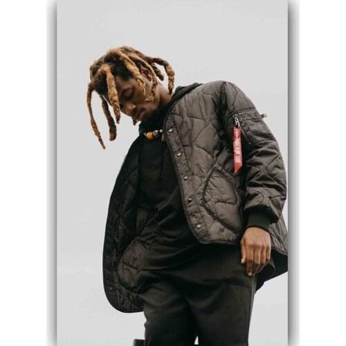 New Denzel Curry Custom Rap Hip Hop Music-Silk Art Poster Wall Sticker Decoration Gift