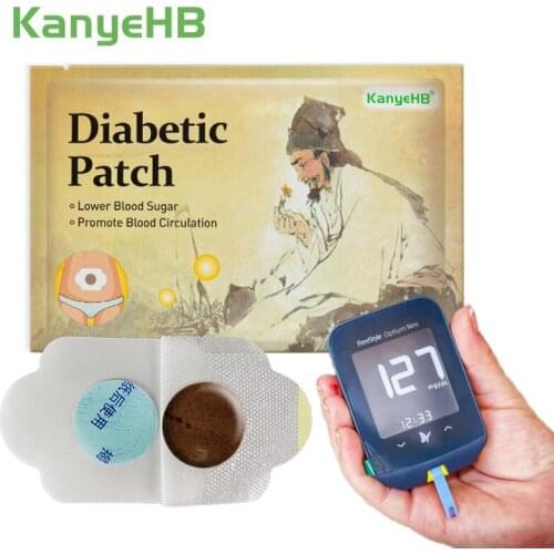 6pcs/bags New Arrival Diabetic Patch Stabilizes Blood Sugar Level Balance Blood Glucose Diabetes Patche Treatment Diabetes W007