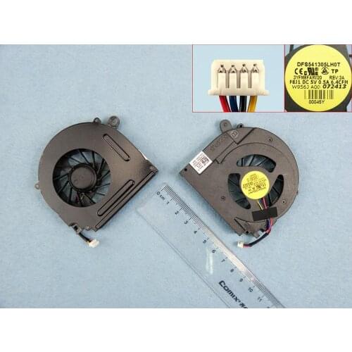 New Laptop Cooling Fan For DELL studio 1558 For CPU I3 I5 I7,Original PN: DFS541305LH0T DFS551305MC0T CPU Cooler Radiator