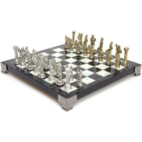 Chess Set Zinc Alloy Marble