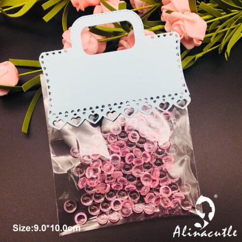 Die cut metal cutting die punch bag topper Alinacraft Scrapbook album papercraft handmade card stencil art cutter