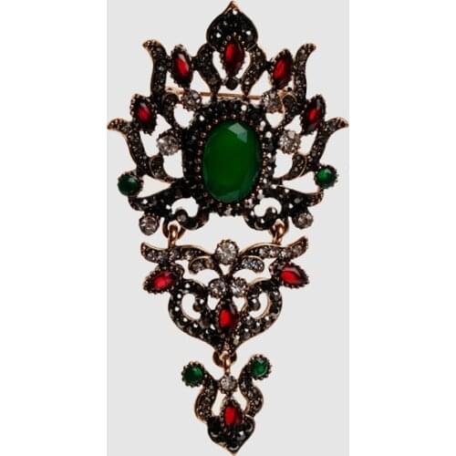 Amorita boutique design vintage Plant brooches