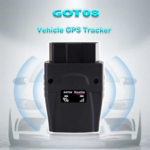 High Quality GOT08 Vehicle Trucking Device OBD GPS Tracker Plug and Play With Geo-fence Vibration Speed Low Battery Alarm