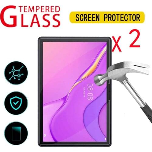2 Pcs Tempered Glass for Huawei Matepad T10 9.7 Inch/ T10S 10.1 Inch Screen Protector 9H 0.3mm Tablet Protective Film