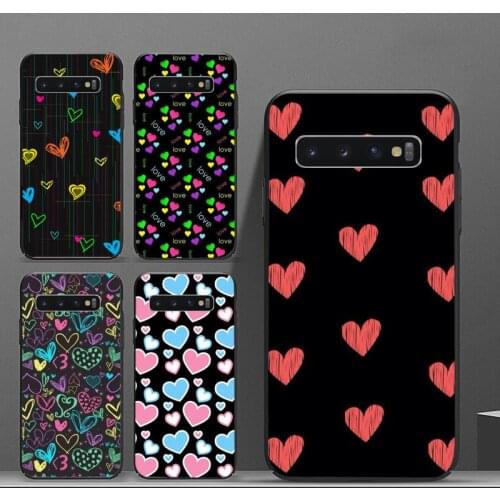 Animal Cute Love Heart For Samsung A50 A51 A71 A20E A20S S10 S20 S21 S30 Plus ultra 5G M11 Soft silicone Shell Cover funda