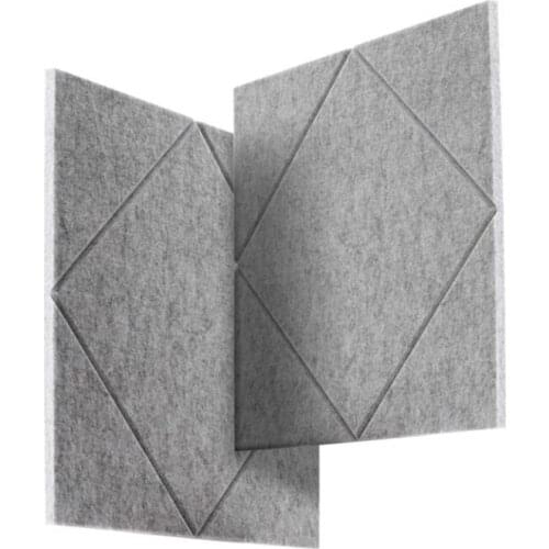 Hot AD-12 Pcs Sound-Absorbing Board, Acoustic Tiles for Echo and Bass Isolation, for Wall Decoration and Acoustic Treatment