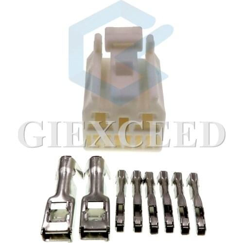 2 Sets 8 Pin 6098-2103 Auto Steering Power Plug Automotive Pin Connectors Car Wire Cable Socket