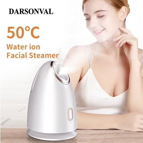 DARSONVAL Heating Face Steamer Mini Nano Lonic Facial Steamer For Home Facial Steamer Sauna Moisturizing Cleansing Pores Beauty
