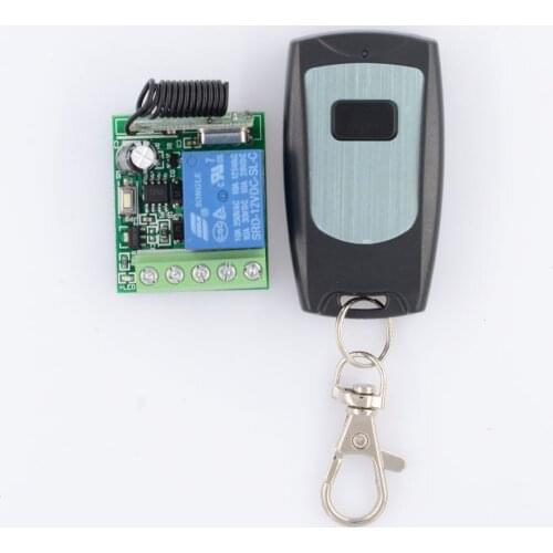 Door Access Openner Button Remote Switch DC 12V 1CH NO COM NC 10A Relay Contact Radio Switches Time Delay OFF 5S 10S 15S