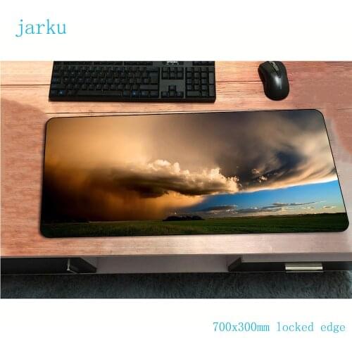 Storm Earth mouse pad gamer Domineering mousepad rubber desk mat gaming accessories Indie Pop gamer keyboard mat oversized