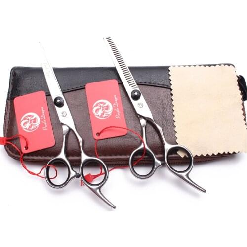 6.5" Stainless Dog Scissors Regular Scissors Thinning Shears Professional Pet Shears Puppy Grooming Scissors Animal Shears Z1001