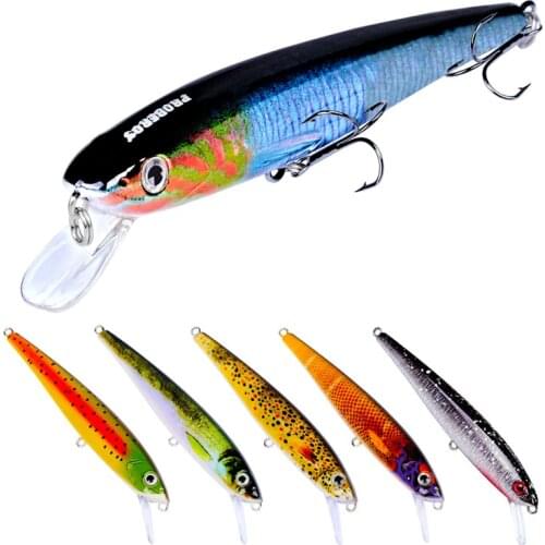 POETRYYI 11cm 11g dive 1.5m magnet weight system New fishing lures minnow crank wobbler quality fishing tackle hooks for fishing