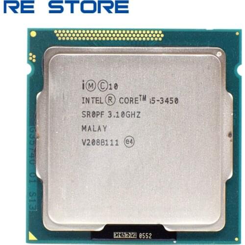Used Intel Core i5 3450 3.10GHz Quad Core 6M Socket 1155 CPU Processor SR0PF