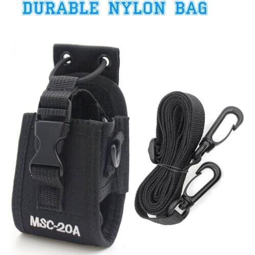 Radio Case Holder MSC-20A MSC-20B MSC-20C MSC-20D MSC-20E Nylon Carry Case for Baofeng UV-5R UV-82 UV-888S UV-9R Walkie Talkie