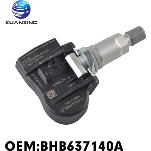 BHB637140A Tire Pressure Sensor Monitoring System 433Mhz TPMS For Mazda 2 3 5 6 CX-5 CX5 CX-6 CX6 CX-9 CX9 MX-5 Auto-activation