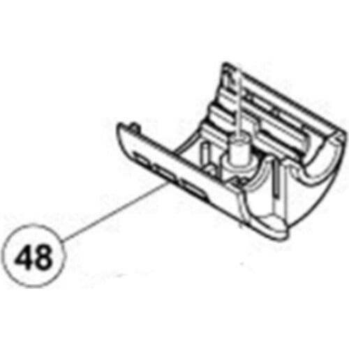 Tail cap for HIKOKI PDA100K 322532