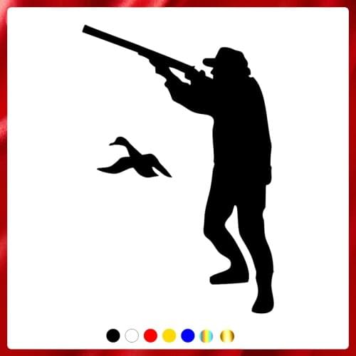 40592# Die-Cut Vinyl Decal Hunting Car Sticker Waterproof Auto Decors on Car Body Bumper Rear Window