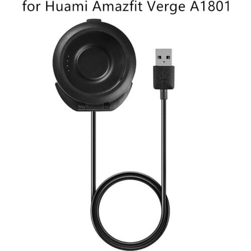 50pcs DHL Fast Charging Power Source Charger Adapter 1m USB Cable Wire for Xiaomi Huami Amazfit Verge A1801 smart watches Tool