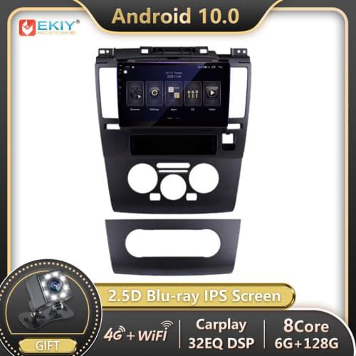 EKIY For Nissan Tiida 2005-2010 Auto Radio 2 din Android 9 DVD Car Multimedia Video Player Stereo Navigation GPS Head Unit WIFI