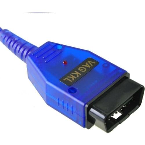 Car Auto USB VAG-COM Interface Cable KKL VAG-COM 409.1 OBD2 II OBD Diagnostic Scanner Cable Aux for VAG COM Interface