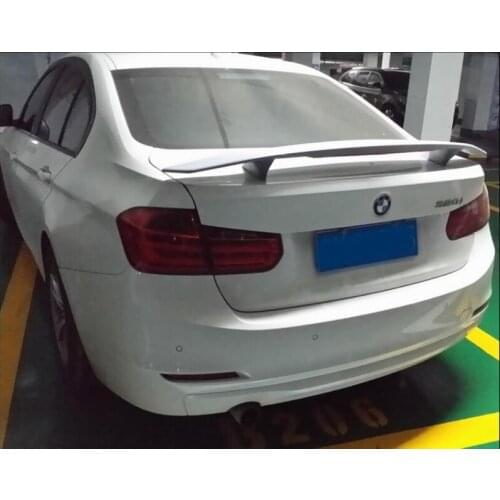 Auto Part For BMW F30 E90 2008-2018 ABS Plastic Unpainted Primer Color Rear Spoiler Rear Trunk Lip Wing Car Accessories