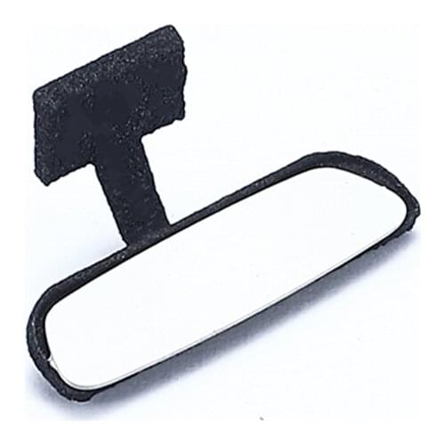 For WPL C14 C24 C24-1 Metal Simulation Interior Rearview Mirror Rear View Lens 1/16 RC Car Upgrade Parts Accessories