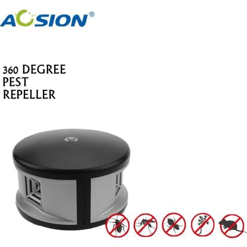 2pcs x Home Aosion 360 degree ultrasonic Rats rodent mouse mice repellent and electronic pest repeller cover 3000 sq feet