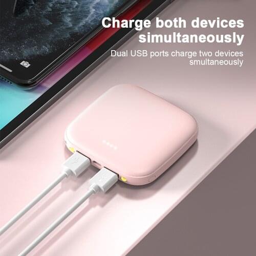 FLOVEME Newest Mini Power Bank Small and Large Capacity 20000mAh 10000mAh Power Bank Universal