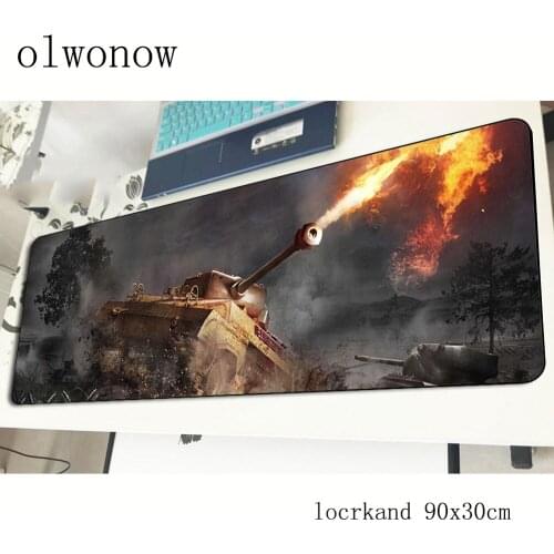 World of Tanks pad mouse cute computador gamer mouse pad 90x30cm padmouse hot sales mousepad ergonomic gadget office desk mats