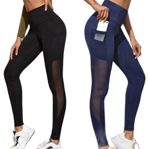 Yoga Leggings Fitness Home Gym Clothing Running Bodybuilding Pants Running Outdoors Breathable Tights Sports Long Trousers