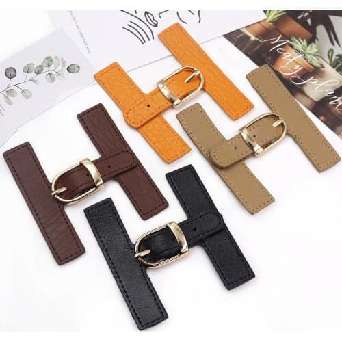 Button button monopoly windbreaker coat button high-end leather metal buckle sweater coat windbreaker belt leather buckle