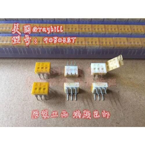 Original new 100% 90B03ST dial switch 3-bit 3P spacing 2.54mm coding switch