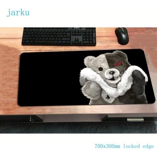 Danganronpa mousepad cute 700x300x3mm gaming mouse pad gamer mouse mat wrist rest pad keyboard computer padmouse play mats