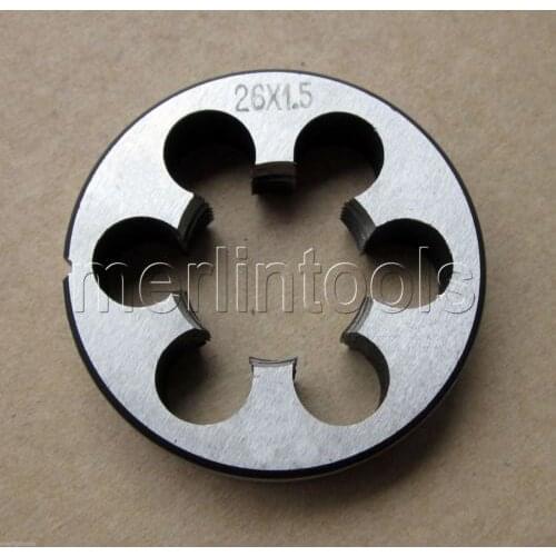 26mm x 1.5 Metric Right hand Die M26 x 1.5mm Pitch