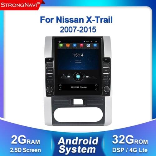 9.7'' tesla screen 2+32G Android Car Radio Multimedia video player for Nissan X-trail t31 2007-2013 X trail GPS navigation