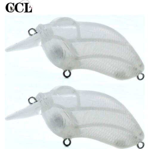 CCLTBA 10pcs/lot Blank Crank Bait Wobbler 7.2cm 11g Crank Wobblers Fishing Lures Floating Unpainted Fishing Tackle