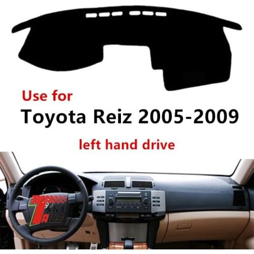 Left Hand Drive Cloth Bottom Car Dashboard Cover Carpet Fit for TOYOTA Reiz 2005-2009