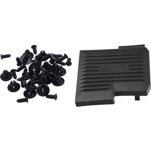 20 Pcs 8Mm X 20Mm Car Buckle Black Seal Clips & 1 Pcs Car Engine Cover Hood Decorative Cover Decoration Cover