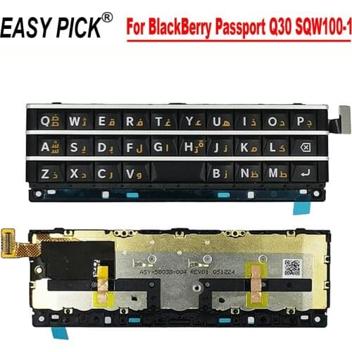 For BlackBerry Passport Q30 SQW100-1 Arabic Version Phone keyboard Button Repair Part Phone Replacement Parts