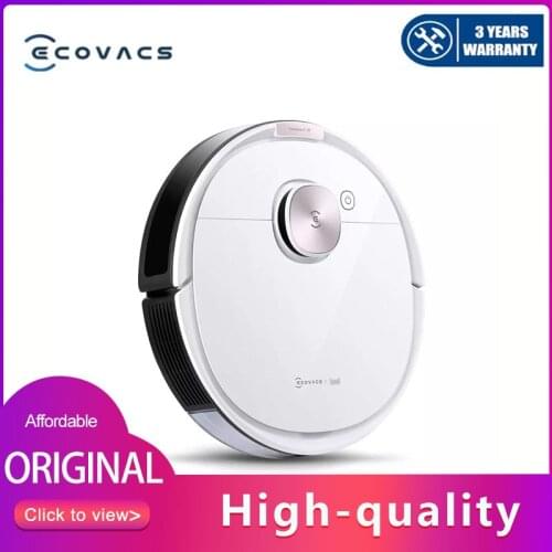 ECOVACS DEEBOT T8 MAX Robot Vacuum Cleaner For Home APP Intelligent Control Millimeter-Level Precision Sensing China Version