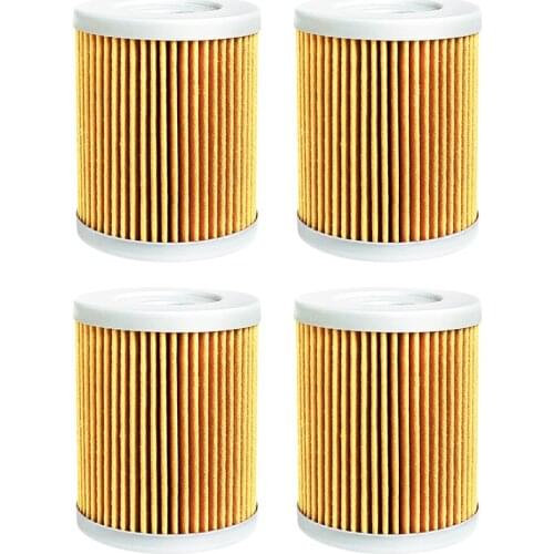 1/2/4 pcs Motorcycle Oil Filter For Yamaha CP250 CP 250 Morphous Majesty YP250 YP 250 Grand YP400 Xmax YP 400 X-Max 04-19