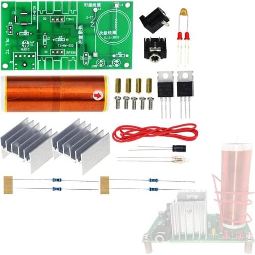 Mini Music Tesla Coil Plasma Speaker Tesla Wireless Transmission DIY Coil Kit