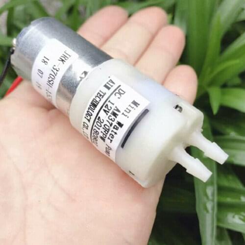 Micro Mini 370 Motor Water Pump Air Pump,DC 12V Self-priming Vacuum Pump DIY aquarium water air pump