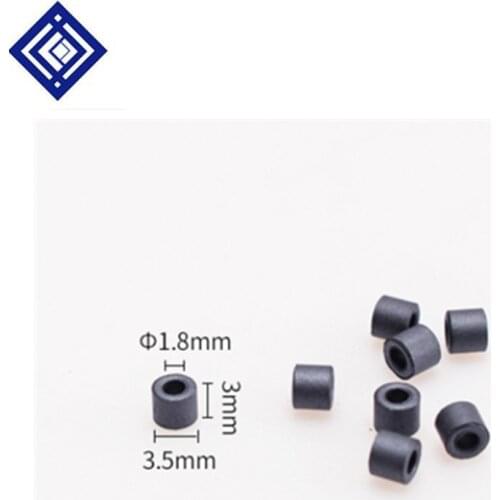 Nickel-zinc ferrite anti-interference filter shielding magnetic ring magnetic core high-frequency magnetic core 3.5*3*1.5mm